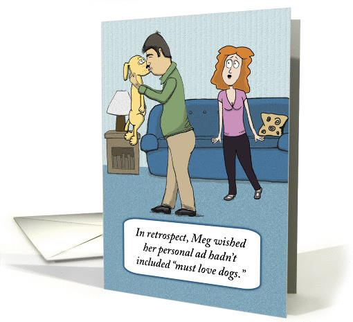 Birthday card  Dog Kisser card (258501)