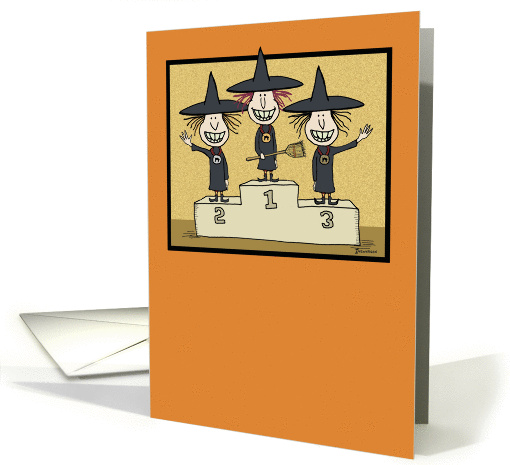 Halloween card  Best Witches card (258511)