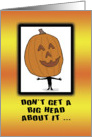 Halloween card  Pumpkin Patch card
