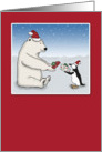 Christmas card: Warm wishes card