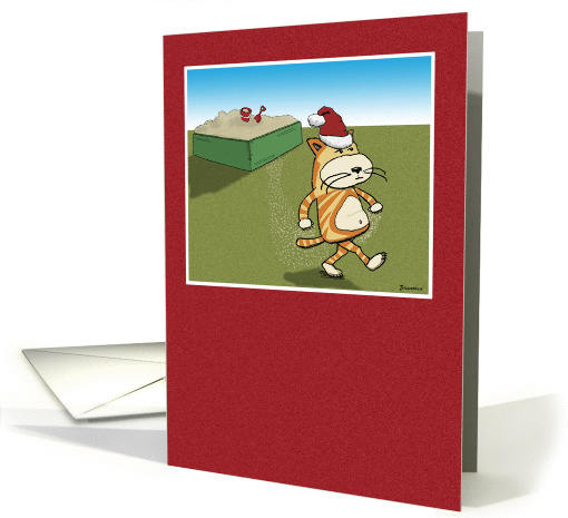 Christmas card: Sandy Claws card (286220)