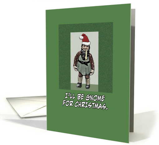Gnome For Christmas card (299000)