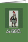 Gnome For Christmas card