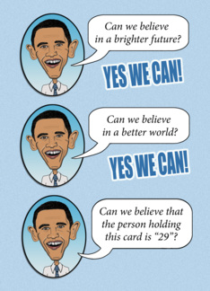 Yes We Can birthday...