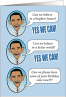 Yes We Can birthday card