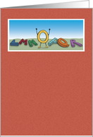 Funny congratulations card: Standing O card