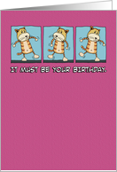 Funny birthday card:...