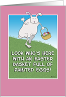 Funny Easter card:...