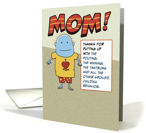 Funny Mother's Day card (412755)
