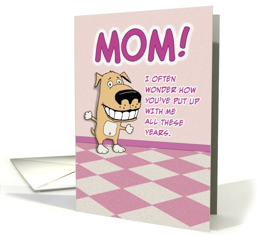 Funny Mother's Day card: Adorable card (560240)