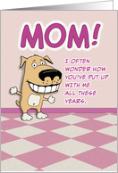 Funny Mother’s Day card: Adorable card
