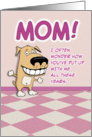 Funny Mother’s Day card: Adorable card