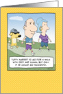 Funny birthday card: Incognito card