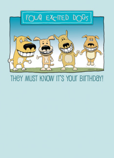 Funny birthday card:...