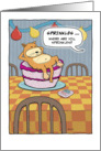 Funny birthday card: Sprinkles card