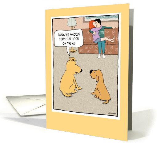 Funny Dog anniversary card (944655)