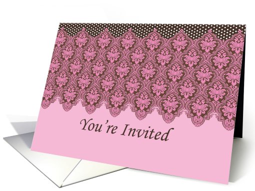You're Invited card (397640)