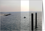 Fishing boat card