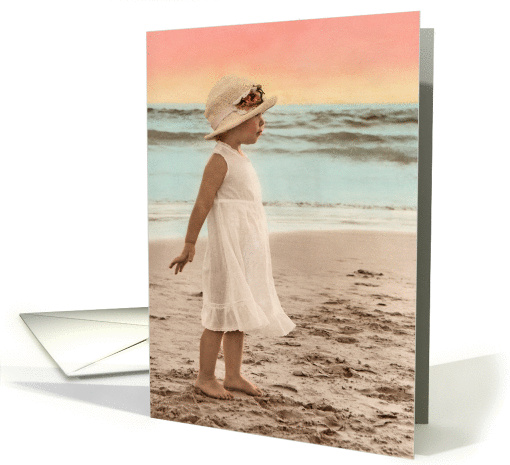 Beach Baby card (198854)