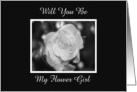 Will You Be My Flower Girl card