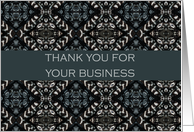 Thank you for your business card