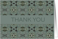 Thank you card