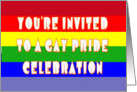Gay Pride Celebration Invite card