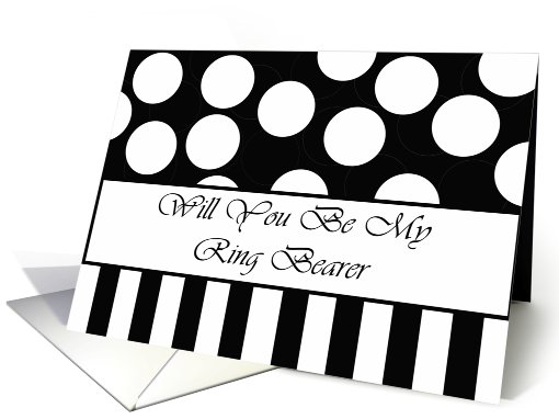 Will You Be My Ring bearer card (474850)