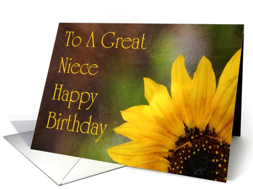 Birthday Card for Niece card (632558)
