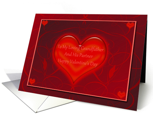Valentine's Day Card For Grandfather and His Partner card (897743)