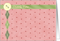 Avery Rose Thank You card