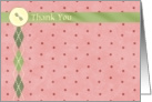 Avery Rose Thank You card