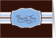 Simply Sent Thank You card