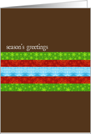 Quilted Greetings Holiday Card