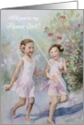Will you be my flower girl? card