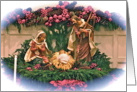 Merry Christmas Nativity card