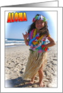 Aloha Hawaiian Style card