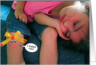 I Kneed You! card
