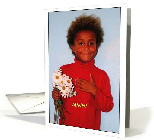 Mine American Sign Language card (205156)