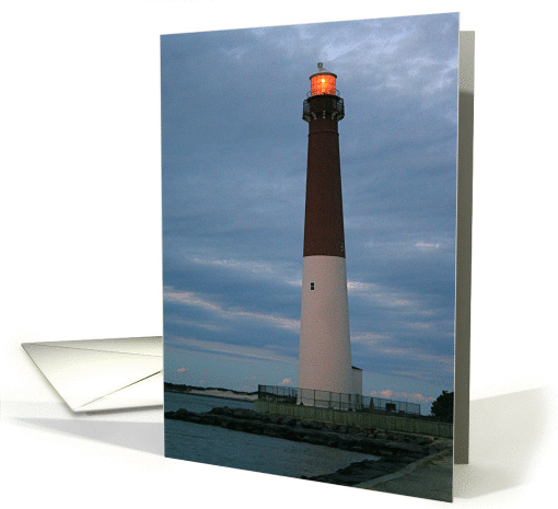 Barnegat Light House card (212092)