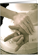 Wedding Congratulations Sign Language card