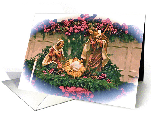 Merry Christmas Nativity card (708148)