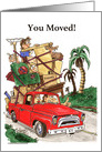 You Moved KY Greeting card