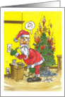 Merry Christmas Santa card