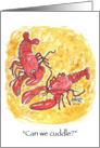 Lobster Love Card