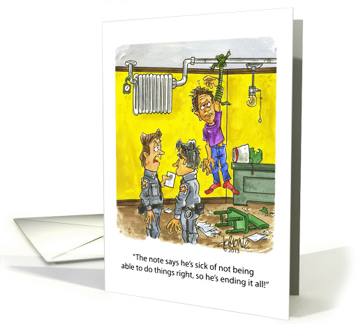 Bumbling Birthday card (1009379)