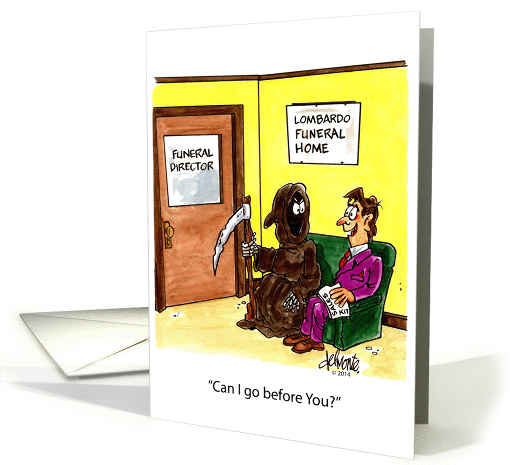 Funeral Home Thank You card (1233382)