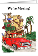 We’re Moving card
