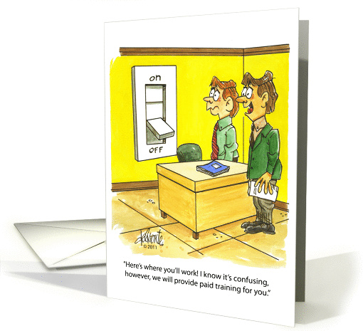 New Job Congratulations Greeting card (1461668)