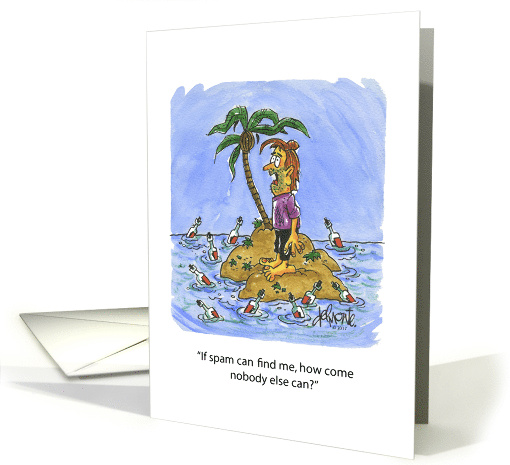 Spam Island belated birthday card (1481744)